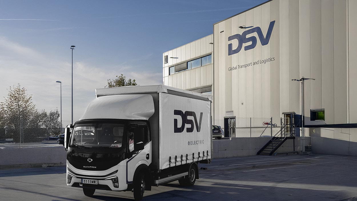 nuevo camion electrico madrid dsv